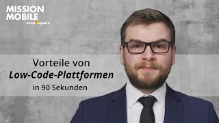 Low Code Plattformen in 90 Sekunden