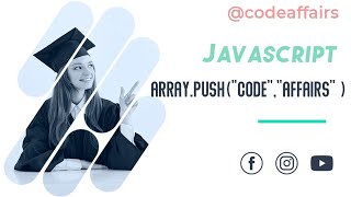 JavaScript Array.Push(): Adding a Single Element Like a Pro | @codeaffairs729 | #trending