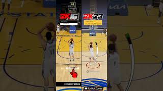 NBA 2K23 Best Jumpshot Comparison : NBA 2K Evolution 2K23 vs 2K16 !