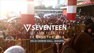 SEVENTEEN 1st Asia Tour Shining Diamonds 2016 - Jakarta