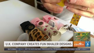 WELLNESS WEDNESDAY: UK man creates fun inhaler designs for kids