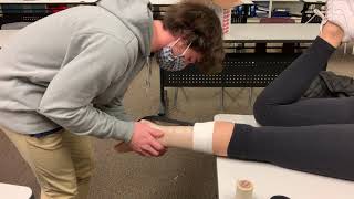 Sports Medicine Skill IIIB Achilles Tendon Taping