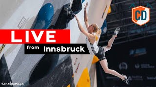 Who Won In Innsbruck? - WORLD CUP LIVE  | Climbing Daily Ep.2109