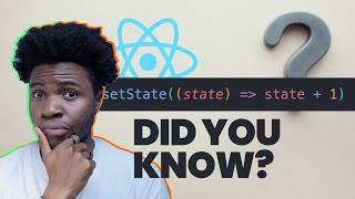 Did You Know About The UPDATER FUNCTION in React useState?