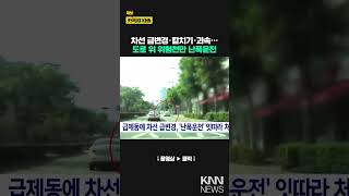 급제동에 차선 급변경..'난폭운전' 잇따라 처벌 / KNN