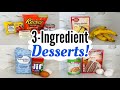 6 EASY 3-Ingredient Desserts | Quick & Simple Tasty Sweet Treats