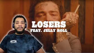 Post Malone - Losers (Lyric Video) ft. Jelly Roll