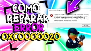 ✅ Cómo solucionar el error 0xc0000020 en Windows  🔊🔊 Error 0xc0000020 en Windows 10/8/7 SOLUCIONADO