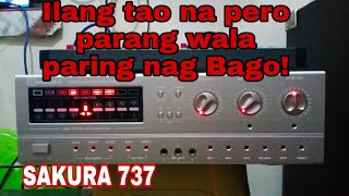 SAKURA 737 | 2 SUBS. LOADED LIVE 1000W | EQ.DBX | \u0026 MIXER TOSUNRA DM 809.