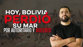 HOY, BOLIVIA PERDIÓ su mar🌊 POR AUTORITARIO Y VIOLENTO🤬