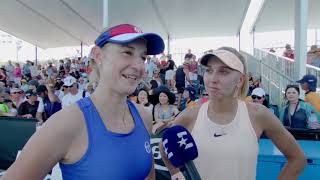 «Мы приехали за титулом в Австралию». Веснина и Макарова хотят победить на Australian Open