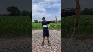 How to Shoot a Bow and Arrow. #shorts #howto #adventure #beaulieu #archery #newforest