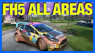 Forza Horizon 5 : All 11 Biomes \u0026 Highway, Stadium \u0026 More!! (FH5 4K Gameplay)