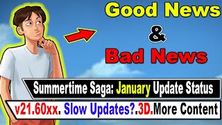 Summertime Saga: Good \u0026 Bad News For January Update