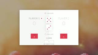 Dice Game, Javascript