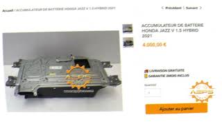 AEPSPIECES.COM - ACCUMULATEUR DE BATTERIE HONDA JAZZ V 1.5 HYBRID 2021