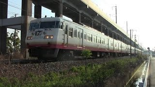 【山陽本線】JR西日本　サンライナー色+地域色117系電車　ｵｶE-01編成+ｵｶE-05編成