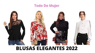 👚9 HERMOSAS BLUSAS DE MODA 2022 / DISEÑOS 2022 /Todo De Mujer