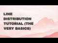 LINE DISTRIBUTION TUTORIAL BY NESHIINESHIIX