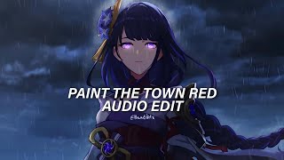 Paint The Town Red - Doja Cat [Edit Audio]