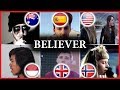 Who sang it better: BELIEVER - Imagine Dragons (Indonesia, USA, UK, Australia, Spain, Norway)