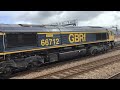 peterborough signal box￼ class 66712 gbrf