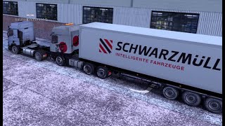 ETS2でゆっくり長距離配送300 クリスマスイベント配送18