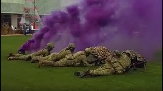 Australian Army Section Attack demonstration