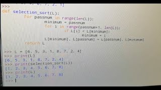 Sorting Algorithms. Part 2: Selection Sort