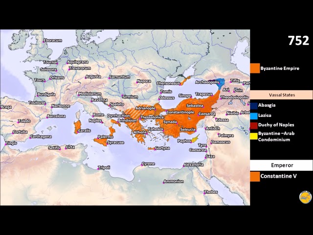 Eastern Roman Empire Map Standard 7 2 Lesson Ck 12 Foundation