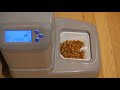 portionpro rx automatic pet feeder food dispenser for cats and dogs demonstration