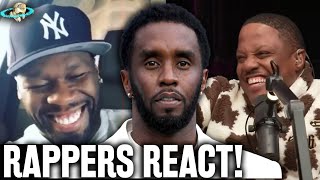 Rappers REACT to Diddy RAID: 'Reparations Are Coming" 50 Cent & Mase SLAM Sean Combs
