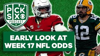 FIRST LOOK AT WEEK 17 NFL LINES I NFL WEEK 17 EARLY PREDICTIONS, PICKS, PREVIEWS & BETTING ADVICE