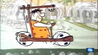 The Flintstones cartoon - Fred Flintstone's car