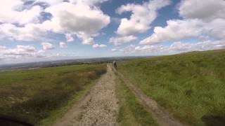 Rivington - Two Lads \u0026 Wilders Moor descent and some extreme unicycle riding (@ 2 min)