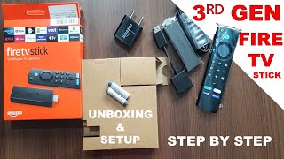 Fire TV Stick | 3rd Gen| Unboxing, Setup & Review | Bestselling Fire TV Stick 3rd Gen | Alexa Remote