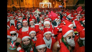 Парад Дедов Морозов Санкт-Петербург 2019