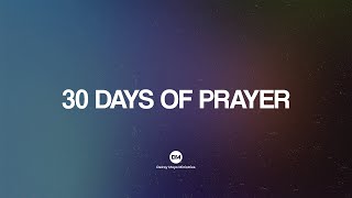 30 DAYS OF PRAYER | DAY 19 | Thursday 19 December 2024