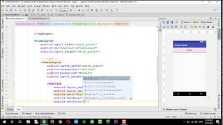 Android Simple TabHost | tabhost tutorial | android studio |