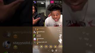 Datbitchbarbie joins prettyboyfredo live!!! Crazy reaction
