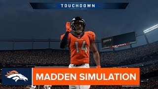 Madden '20 Simulation: Bears at Broncos