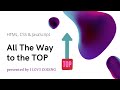 Scroll to the top button used in web pages made using HTML, CSS &JavaScript.