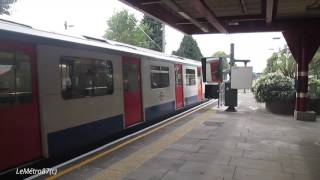 District Line D78 Stock No. 7012 departing at Upminster Bridge Station