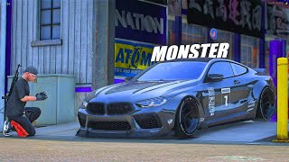 MODIFIKASI MOBIL BMW M8 5000HP - GTA 5 ROLEPLAY