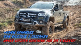 Mercedes X-Klasse Bilstein \u0026 delta4x4 Komplettfahrwerk +40mm