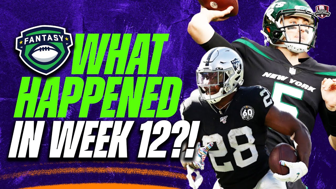 2022 Fantasy Football - WHAT JUST HAPPENED In Week 12?? Biggest Hits ...