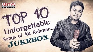 Top 10 Unforgettable Songs of AR Rahman ♫♫ You Need To Liste 🎧