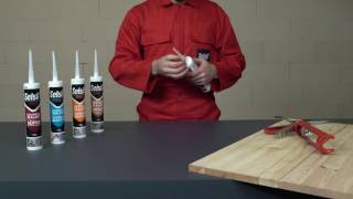 How to apply Selsil Exterior Siliconized Sealant