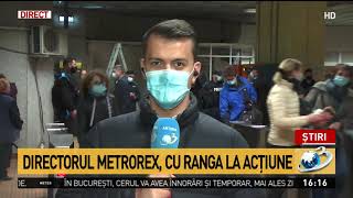 Primarul Radu Mihaiu, război cu sindicaliştii de la metrou. Imagini cu demolarările magazinelor d