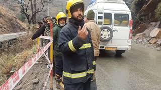 #Accident at Kishtwari pathar Area ✅ Shukur hai Allah ka Driver helper Safe hai